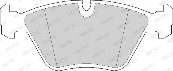 Brake Pad Set, disc brake (FD6279A)