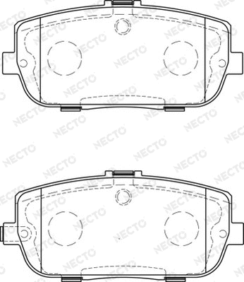 Brake Pad Set, disc brake (FD7246A)