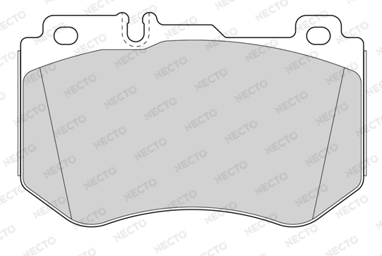 Brake Pad Set, disc brake (FD7606A)