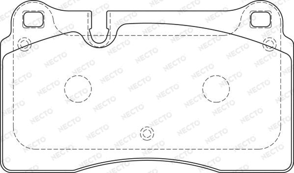 Brake Pad Set, disc brake (FD7234A)