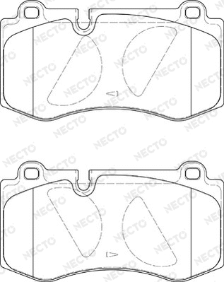 Brake Pad Set, disc brake (FD7347A)