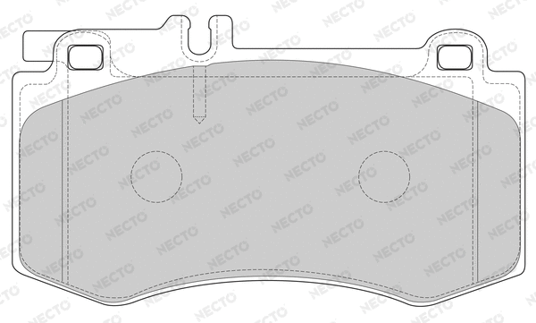 Brake Pad Set, disc brake (FD7629A)