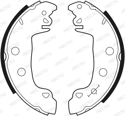 Brake Shoe Set (N1345)