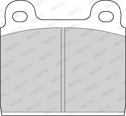 Brake Pad Set, disc brake (FD51A)
