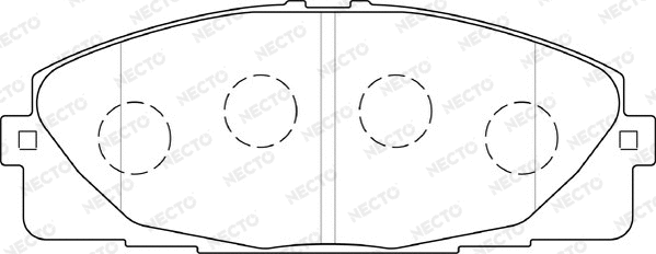 Brake Pad Set, disc brake (FD7495V)