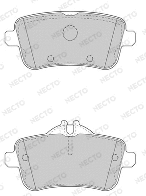 Brake Pad Set, disc brake (FD7601A)