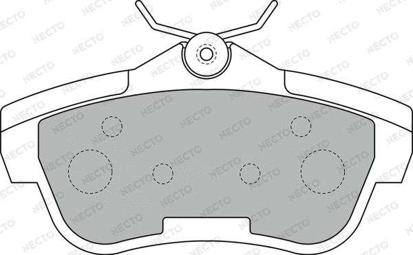 Brake Pad Set, disc brake (FD7313V)