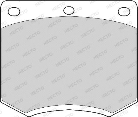 Brake Pad Set, disc brake (FD4023A)