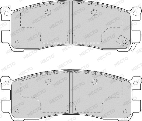 Brake Pad Set, disc brake (FD6975A)