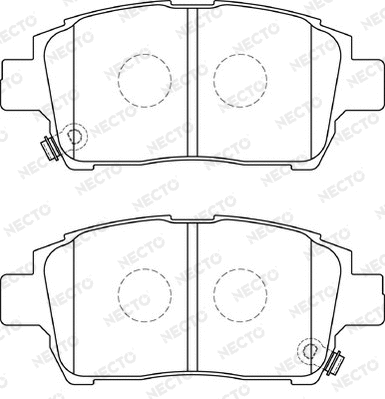 Brake Pad Set, disc brake (FD7308A)