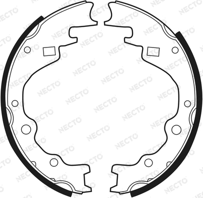 Brake Shoe Set (N1467)