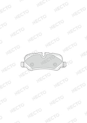 Brake Pad Set, disc brake (FD7564A)