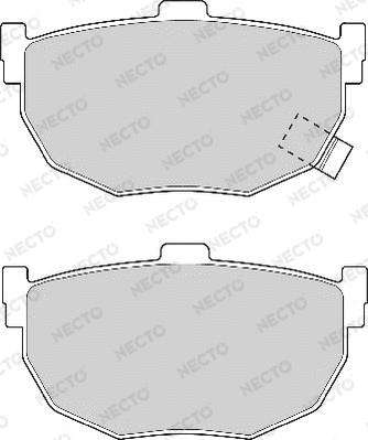Brake Pad Set, disc brake (FD6564A)