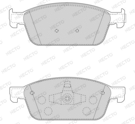 Brake Pad Set, disc brake (FD7575A)