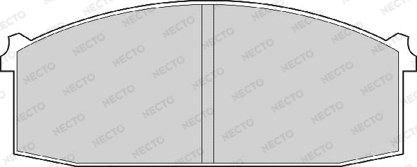 Brake Pad Set, disc brake (FD838A)