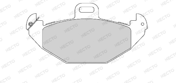 Brake Pad Set, disc brake (FD6776A)