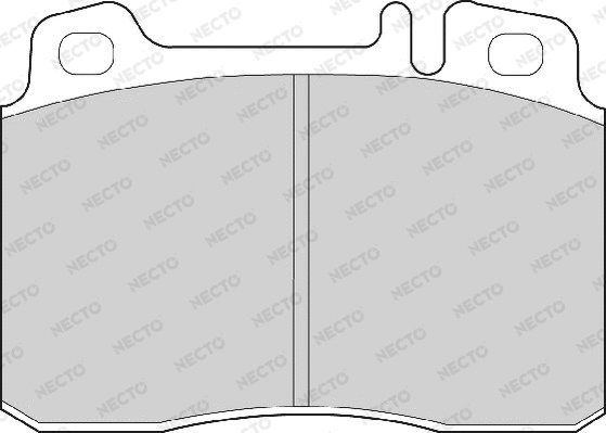 Brake Pad Set, disc brake (FD6618A)