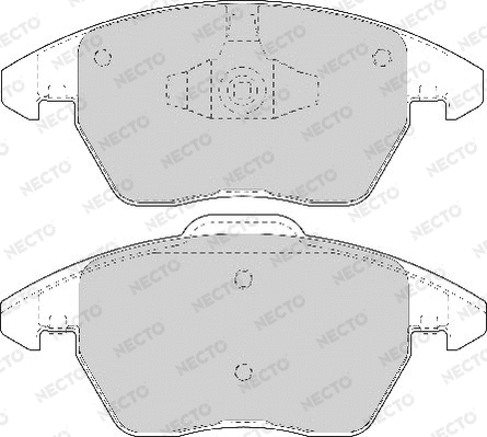 Brake Pad Set, disc brake (FD7146A)