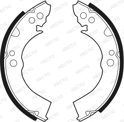 Brake Shoe Set (N1333)
