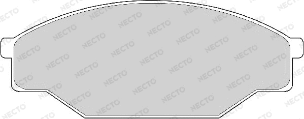 Brake Pad Set, disc brake (FD6264A)