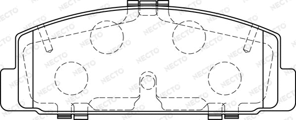 Brake Pad Set, disc brake (FD7237A)