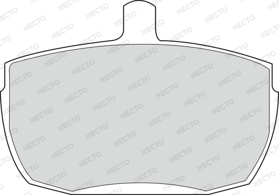 Brake Pad Set, disc brake (FD578V)