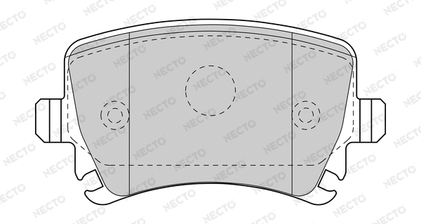 Brake Pad Set, disc brake (FD7786A)