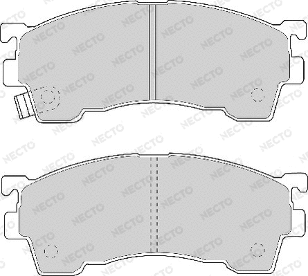 Brake Pad Set, disc brake (FD6609A)