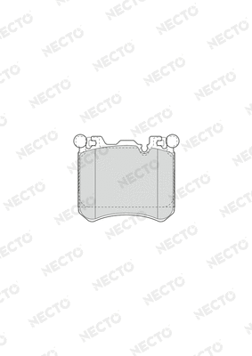 Brake Pad Set, disc brake (FD7511A)