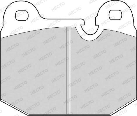 Brake Pad Set, disc brake (FD4143A)