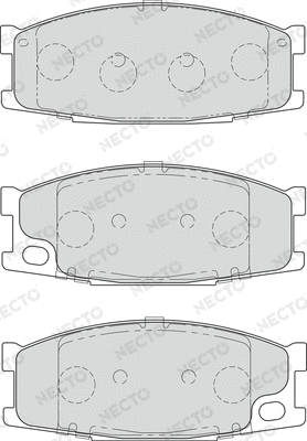 Brake Pad Set, disc brake (FD7158V)