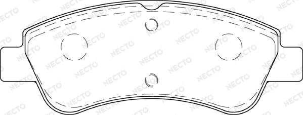 Brake Pad Set, disc brake (FD7353A)