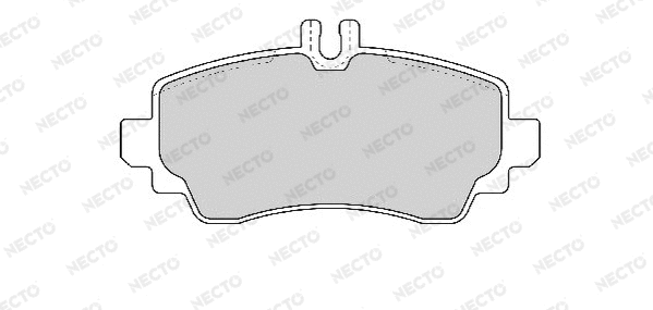 Brake Pad Set, disc brake (FD6866A)