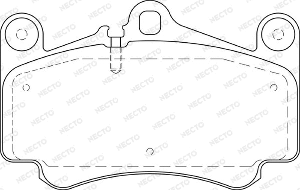 Brake Pad Set, disc brake (FD7318A)