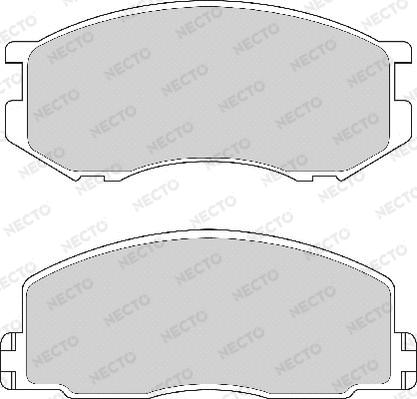 Brake Pad Set, disc brake (FD6265A)