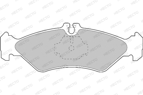 Brake Pad Set, disc brake (FD6676A)