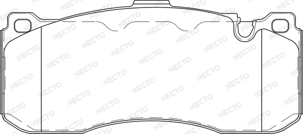 Brake Pad Set, disc brake (FD7421A)