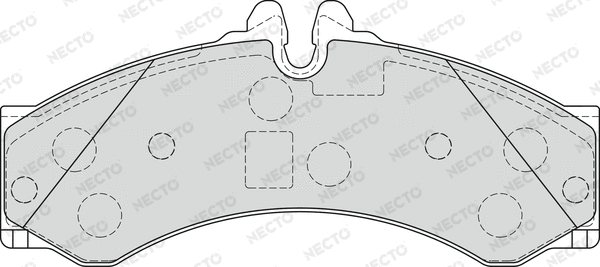 Brake Pad Set, disc brake (FD7236V)
