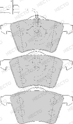 Brake Pad Set, disc brake (FD7083A)