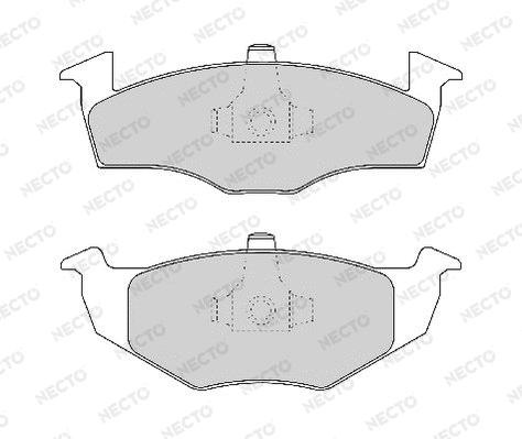 Brake Pad Set, disc brake (FD6770A)