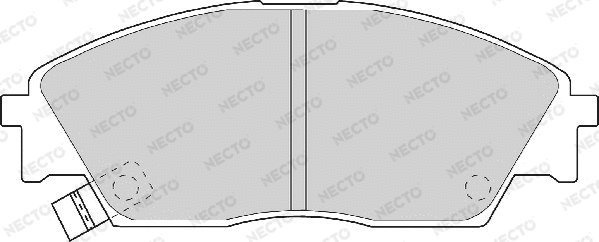 Brake Pad Set, disc brake (FD6526A)