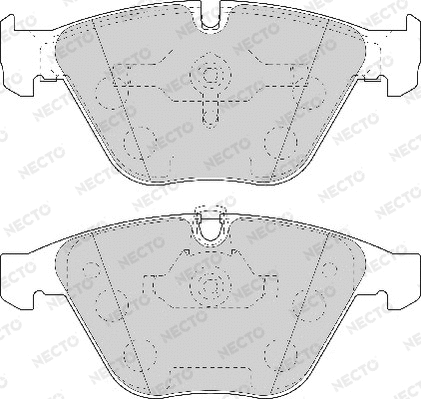 Brake Pad Set, disc brake (FD7071A)