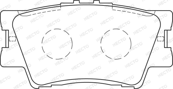Brake Pad Set, disc brake (FD7244A)