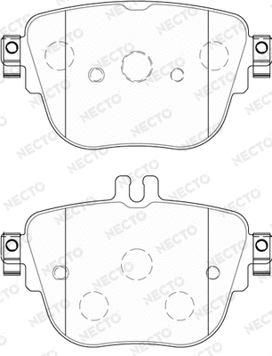 Brake Pad Set, disc brake (FD7785A)