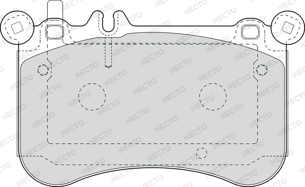 Brake Pad Set, disc brake (FD7633A)