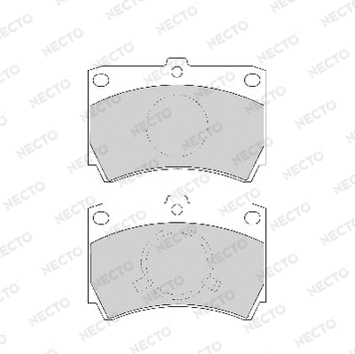 Brake Pad Set, disc brake (FD6350A)