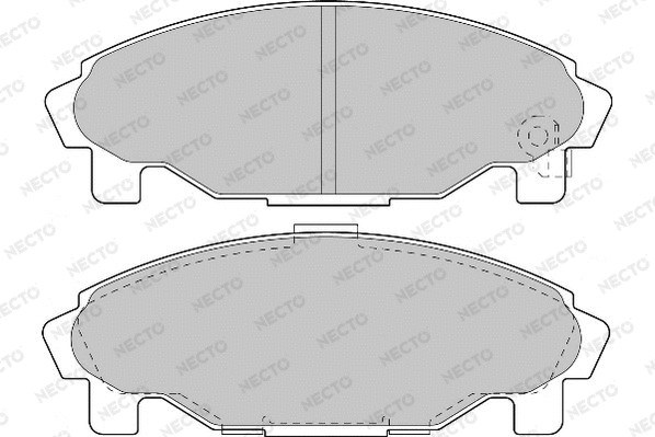 Brake Pad Set, disc brake (FD6906A)