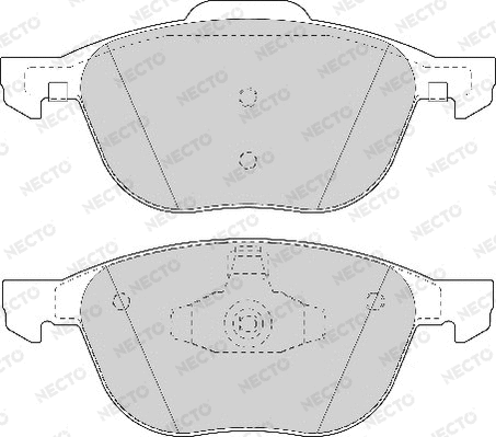 Brake Pad Set, disc brake (FD7078A)
