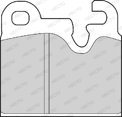 Brake Pad Set, disc brake (FD4152A)