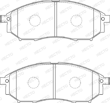 Brake Pad Set, disc brake (FD7238A)